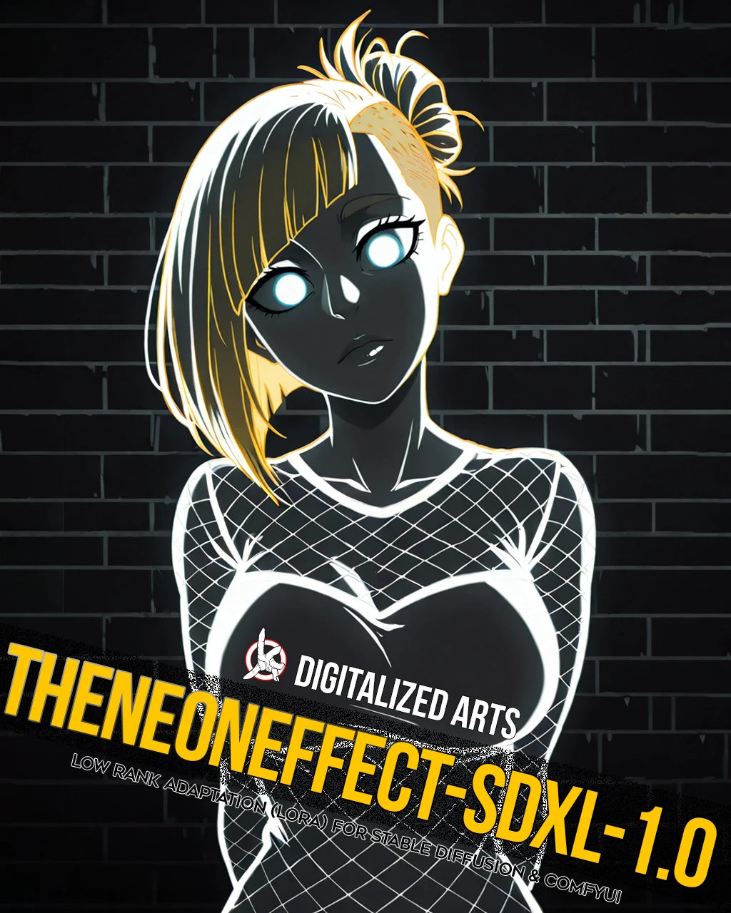 DigitalizedArtsTheNeonEffect - Cyberpunk Glow & Luminescent Lighting LoRA Pack