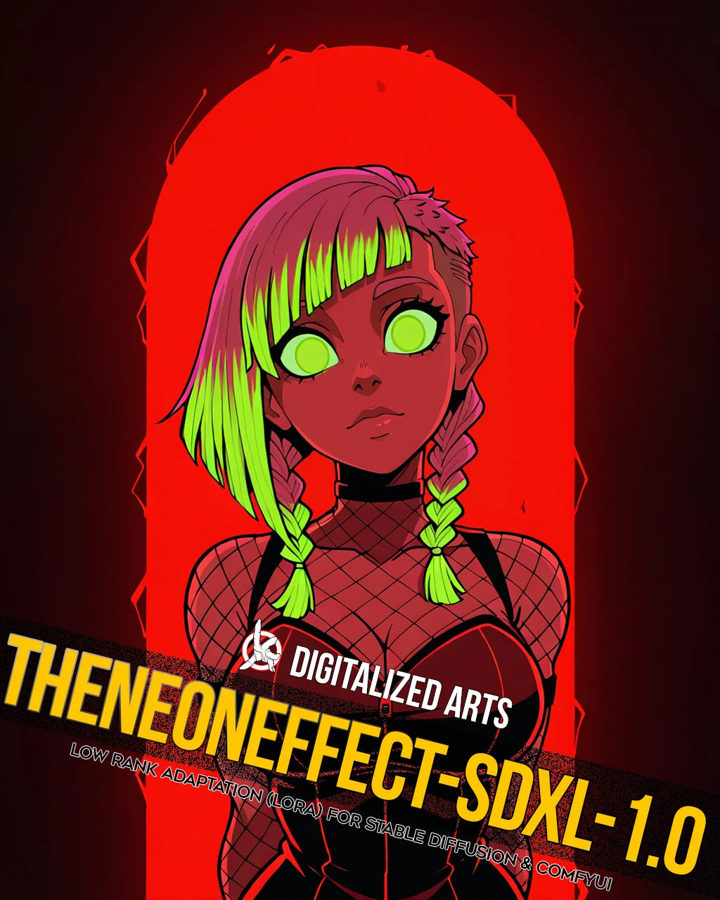 DigitalizedArtsTheNeonEffect - Cyberpunk Glow & Luminescent Lighting LoRA Pack
