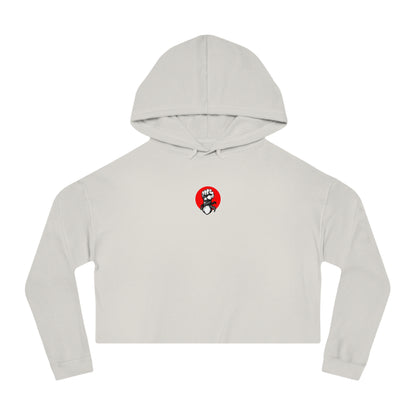 Fighter Survivor Still Here Cropped Hoodie – Women’s Mental Health Awareness Sweatshirt