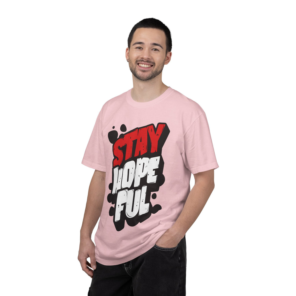FPD - Stay Hopeful Bold Typography Tee | Inspirational Mental Health Support & Streetwear Shirt
