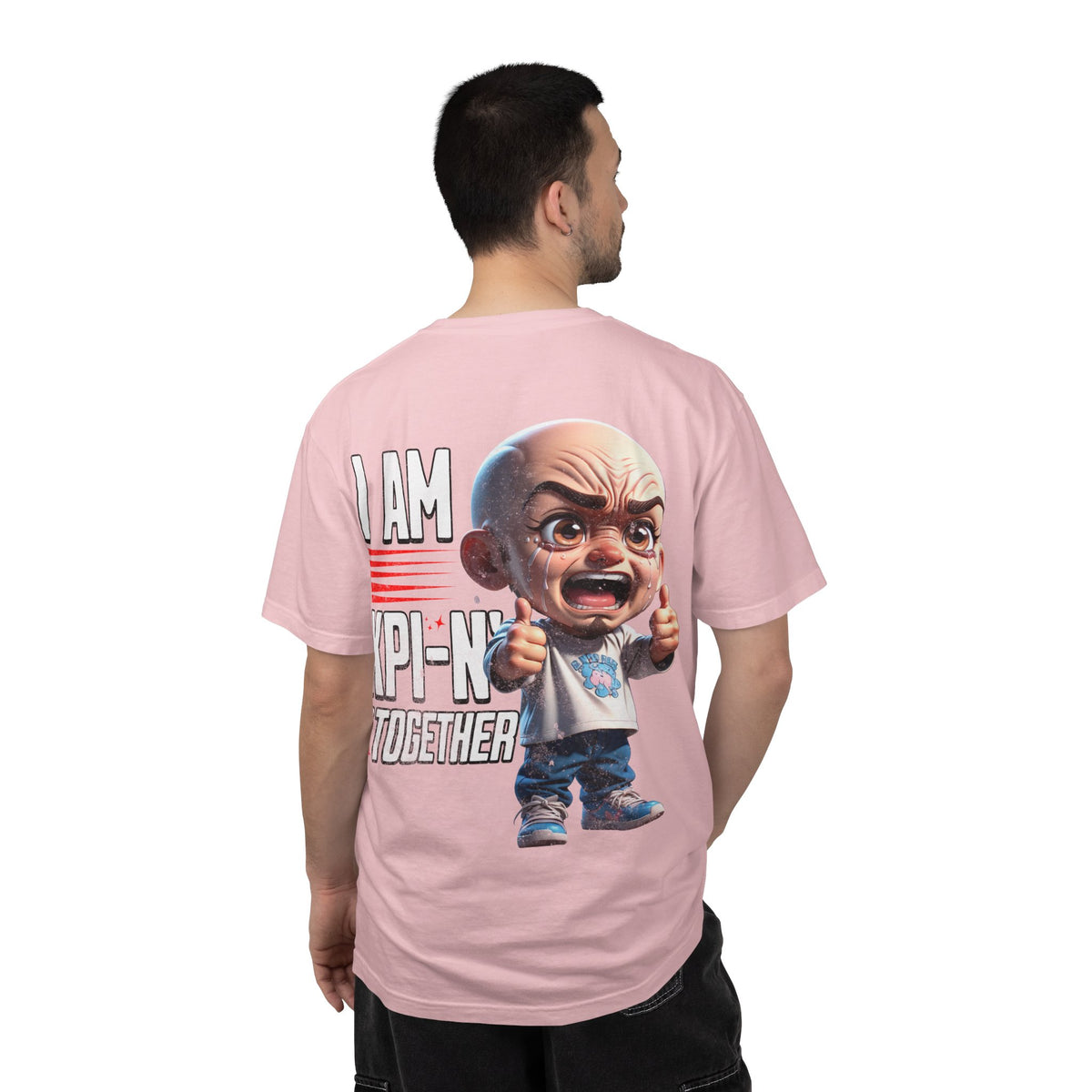 Corporate Damage™ - BPD - Funny Office Humor T-Shirt | I Am KPI-N' It Together Graphic Tee | Sarcastic Corporate Performance Metric Shirt