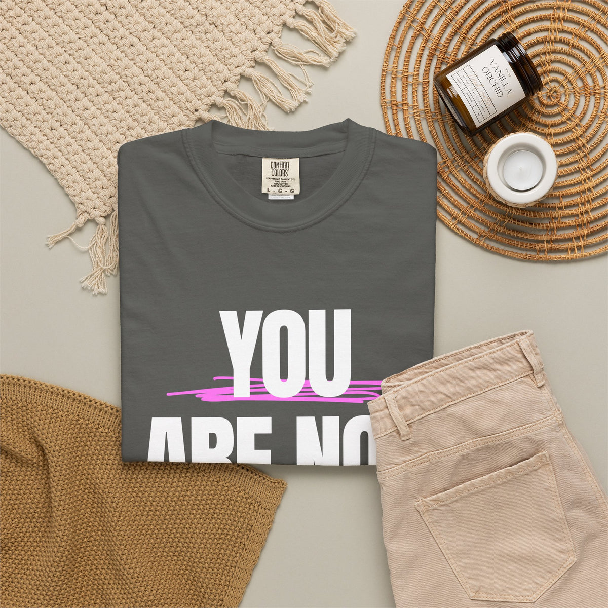 FPD - You Are Not Alone Mental Health Support Shirt | Inspirational Awareness Apparel & Overcomer Tee