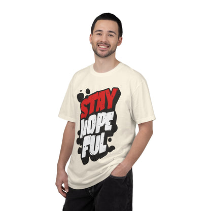 FPD - Stay Hopeful Bold Typography Tee | Inspirational Mental Health Support & Streetwear Shirt