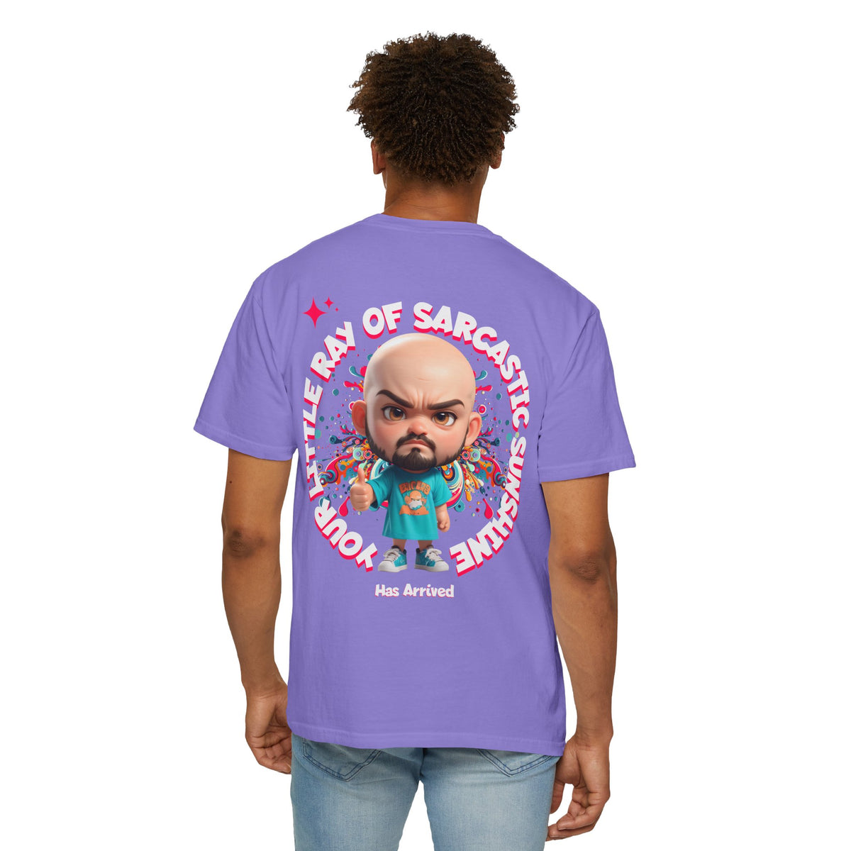 Corporate Damage™ - BPD - Funny Office Humor T-Shirt | Your Little Ray Of Sarcastic Sunshine Has Arrived Graphic Tee | Snarky Workplace Joke Shirt