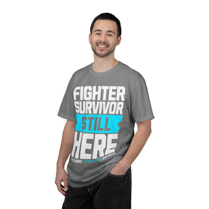 FPD - Fighter Survivor Still Here | Inspirational Mental Health Long Sleeve Shirt & Empowerment Apparel
