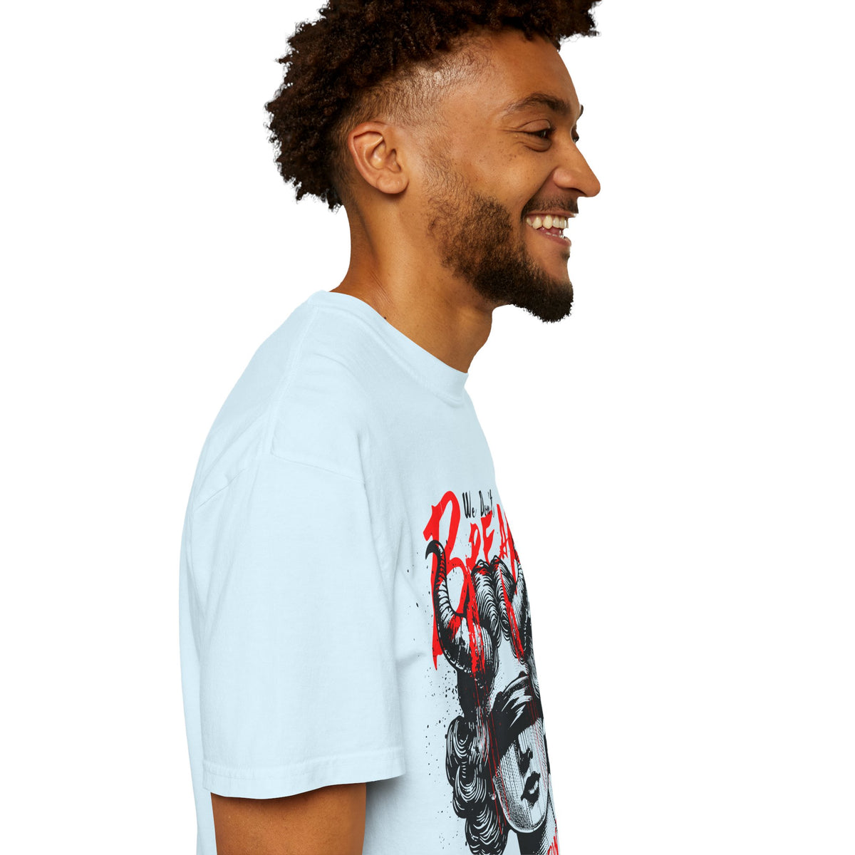 FPD - Break Down To Breakthrough Grunge Tee | Mental Health Resilience & Alternative Apparel