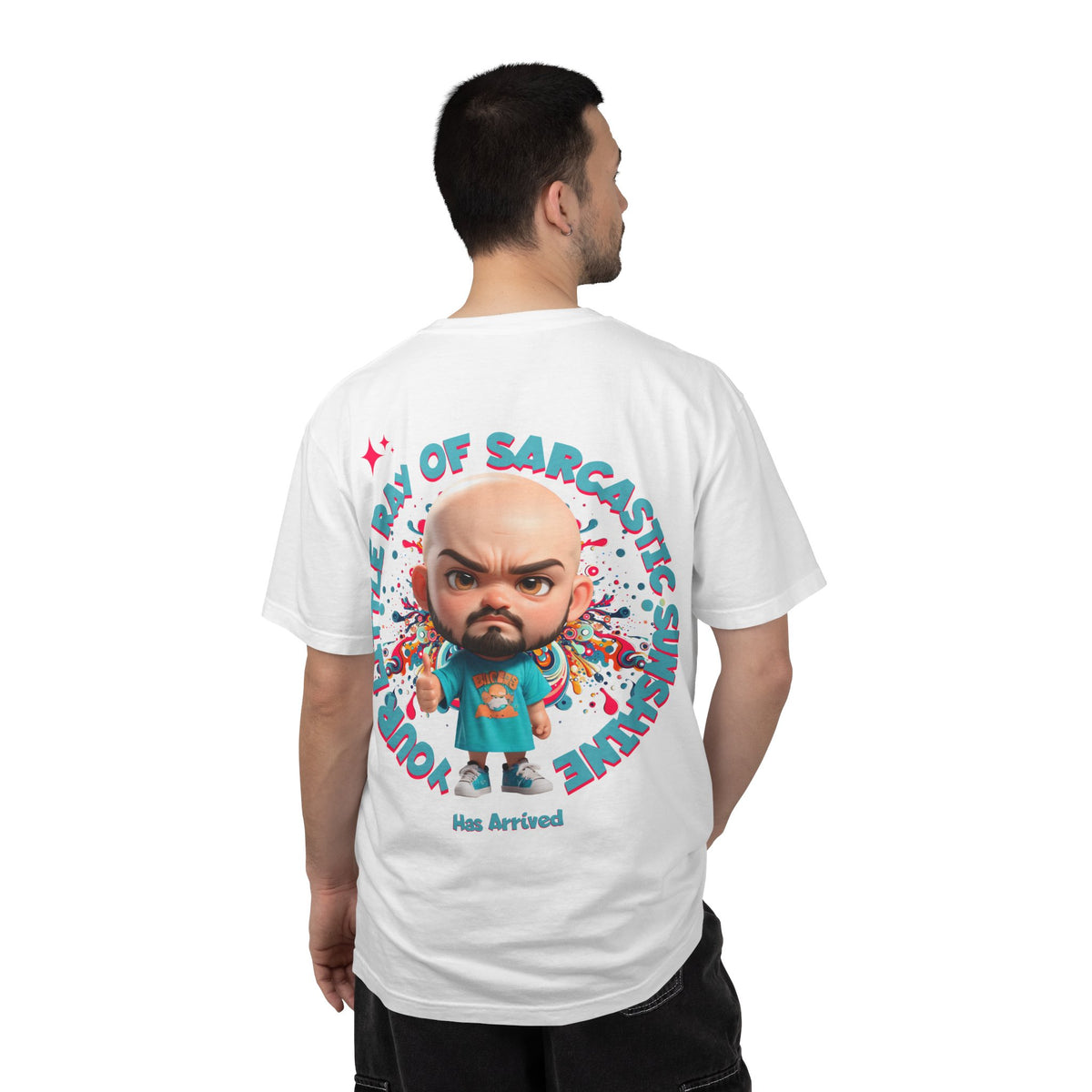 Corporate Damage™ - BPD - Funny Office Humor T-Shirt | Your Little Ray Of Sarcastic Sunshine Has Arrived Graphic Tee | Snarky Workplace Joke Shirt