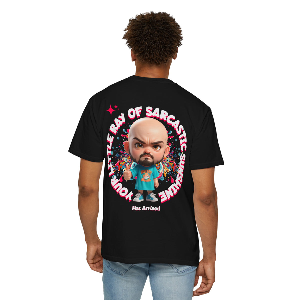 Corporate Damage™ - BPD - Funny Office Humor T-Shirt | Your Little Ray Of Sarcastic Sunshine Has Arrived Graphic Tee | Snarky Workplace Joke Shirt