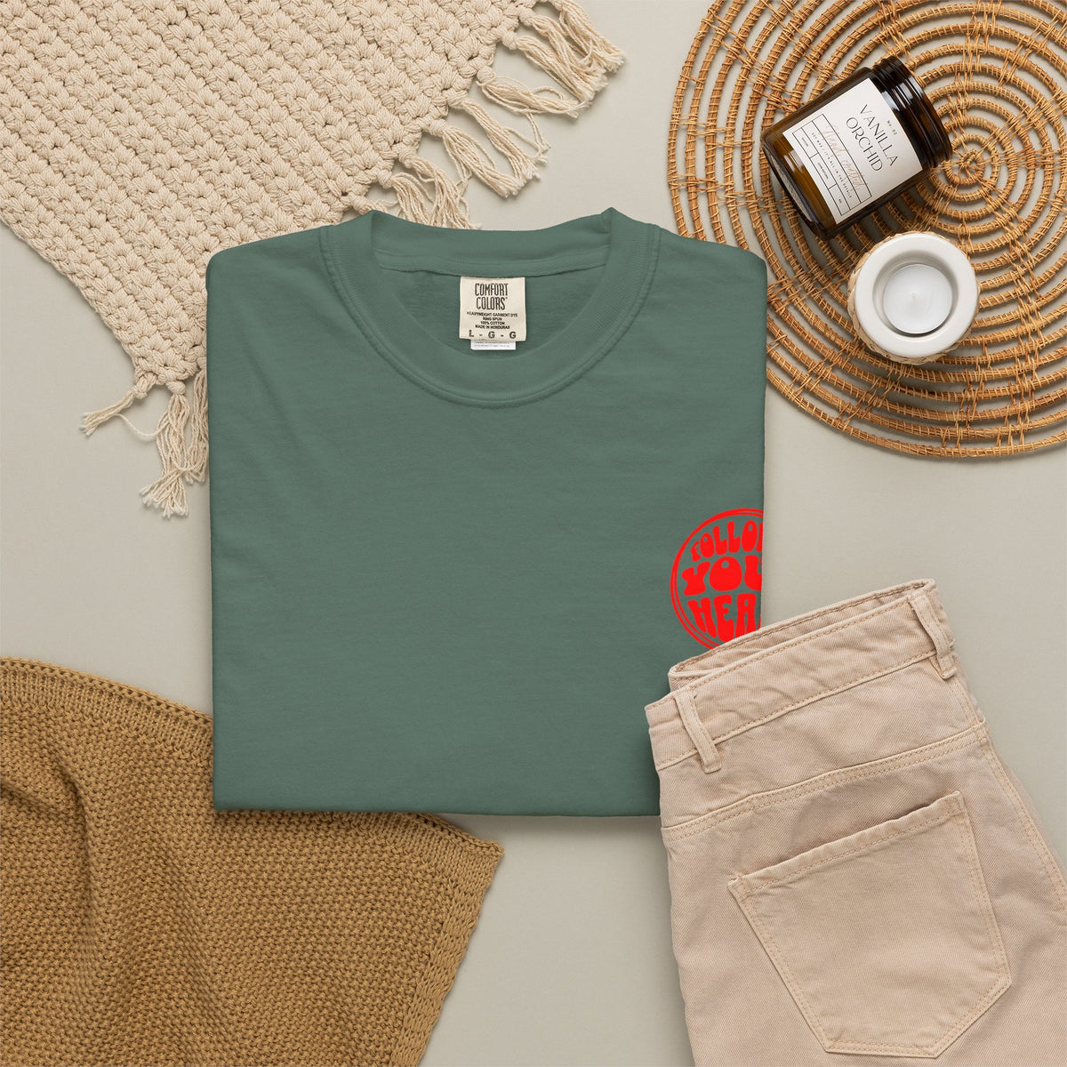 FPD - Follow Your Heart Retro Groove | Inspirational Mental Health & Self-Love Shirt