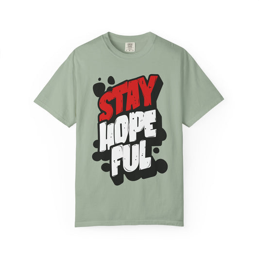 FPD - Stay Hopeful Bold Typography Tee | Inspirational Mental Health Support & Streetwear Shirt