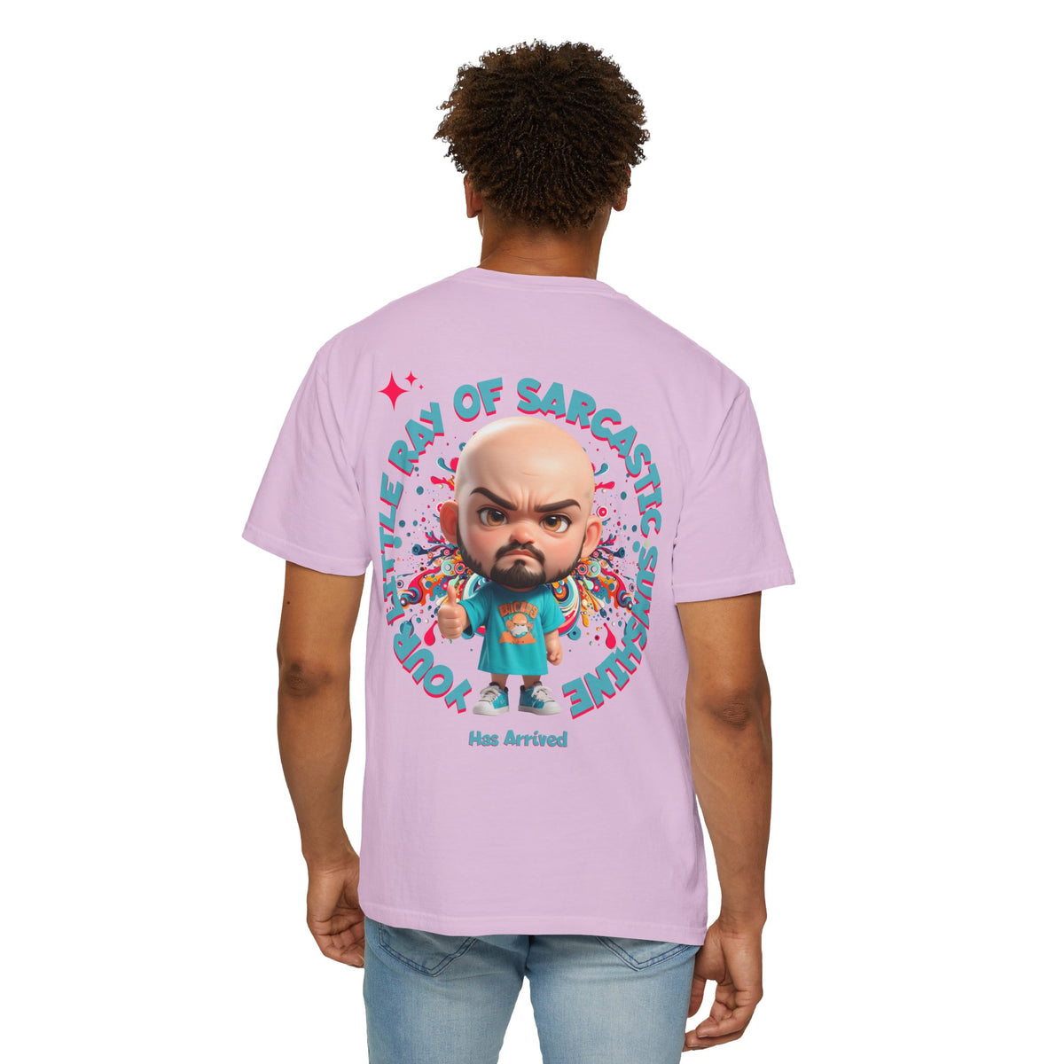 Corporate Damage™ - BPD - Funny Office Humor T-Shirt | Your Little Ray Of Sarcastic Sunshine Has Arrived Graphic Tee | Snarky Workplace Joke Shirt