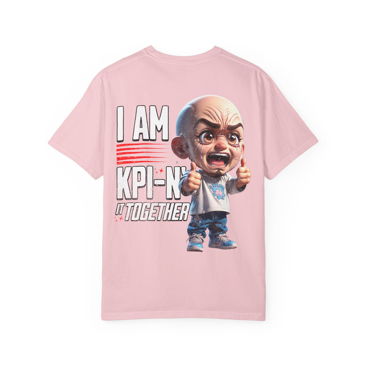 Corporate Damage™ - BPD - Funny Office Humor T-Shirt | I Am KPI-N' It Together Graphic Tee | Sarcastic Corporate Performance Metric Shirt