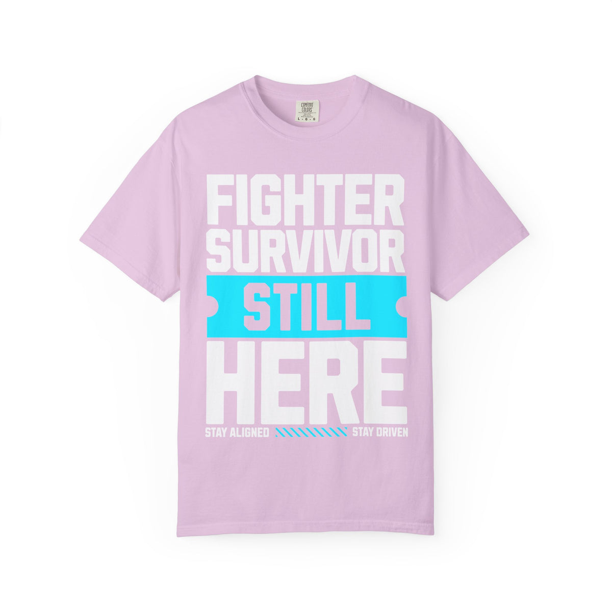 FPD - Fighter Survivor Still Here | Inspirational Mental Health Long Sleeve Shirt & Empowerment Apparel