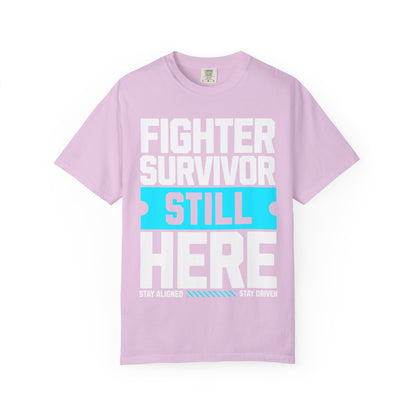 FPD - Fighter Survivor Still Here | Inspirational Mental Health Long Sleeve Shirt & Empowerment Apparel