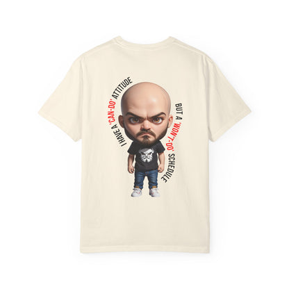 Corporate Damage™ - BPD - Funny Office Humor T-Shirt | Can-Do Attitude Won't-Do Schedule Graphic Tee | Sarcastic Workplace Procrastination Shirt