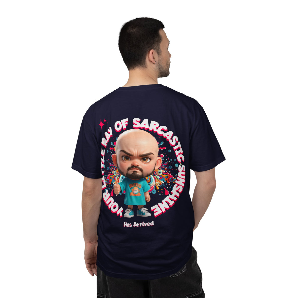Corporate Damage™ - BPD - Funny Office Humor T-Shirt | Your Little Ray Of Sarcastic Sunshine Has Arrived Graphic Tee | Snarky Workplace Joke Shirt