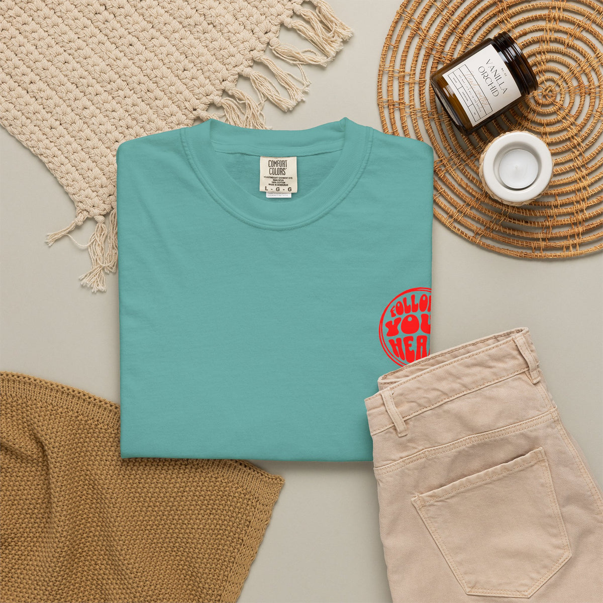FPD - Follow Your Heart Retro Groove | Inspirational Mental Health & Self-Love Shirt