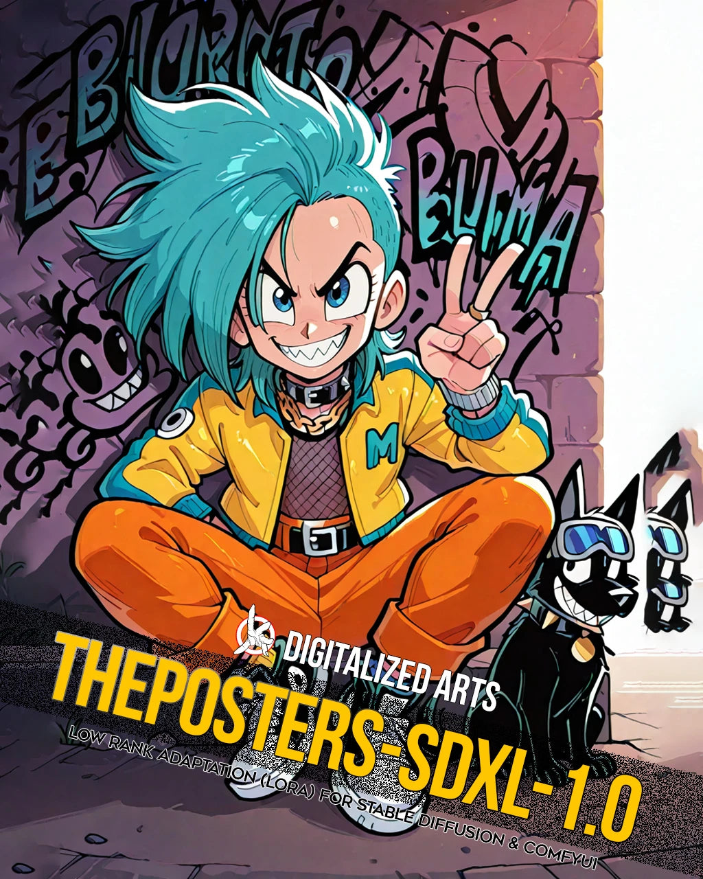 DAPostersXL - Ultimate Graphic Poster & Anime Aesthetic LoRA Suite (v1.0 - v7.0)