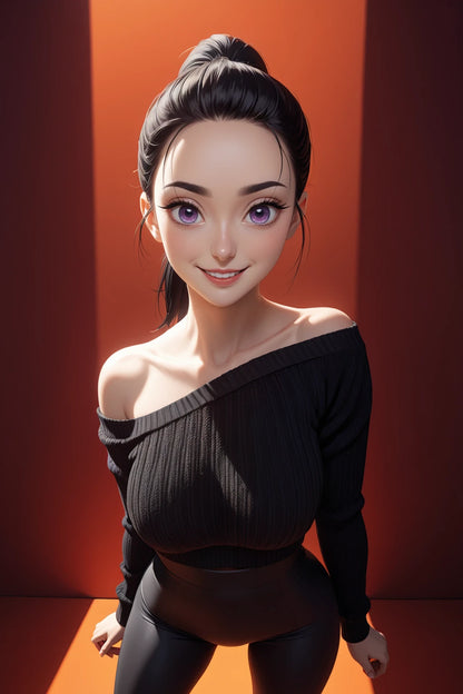 LoRA: DABSheNotSuru - Professional Hyper-Realistic Kunoichi Strategist