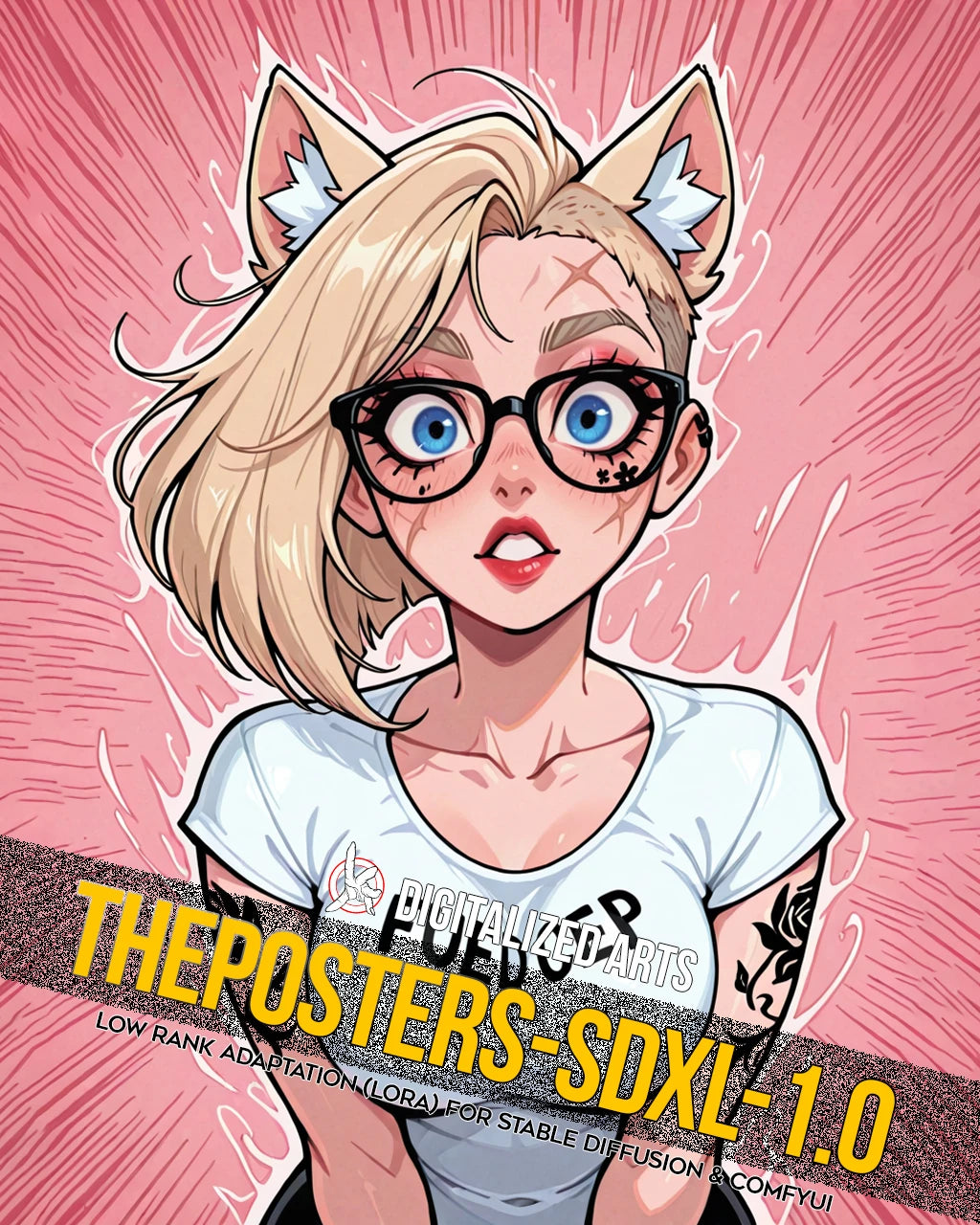 DAPostersXL - Ultimate Graphic Poster & Anime Aesthetic LoRA Suite (v1.0 - v7.0)