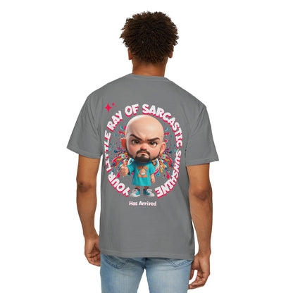 Corporate Damage™ - BPD - Funny Office Humor T-Shirt | Your Little Ray Of Sarcastic Sunshine Has Arrived Graphic Tee | Snarky Workplace Joke Shirt