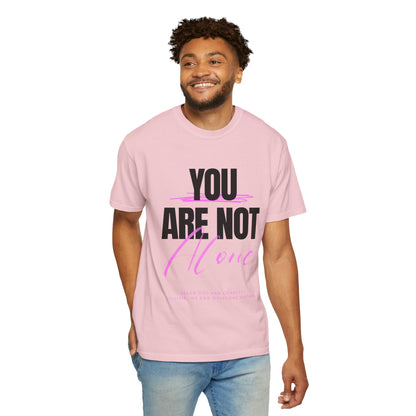 FPD - You Are Not Alone Mental Health Support Shirt | Inspirational Awareness Apparel & Overcomer Tee