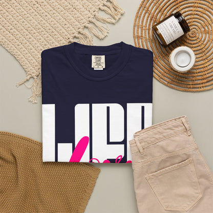 FPD - Life Love Hope Inspirational Quote Tee | Mental Health Support & Positive Affirmation Shirt