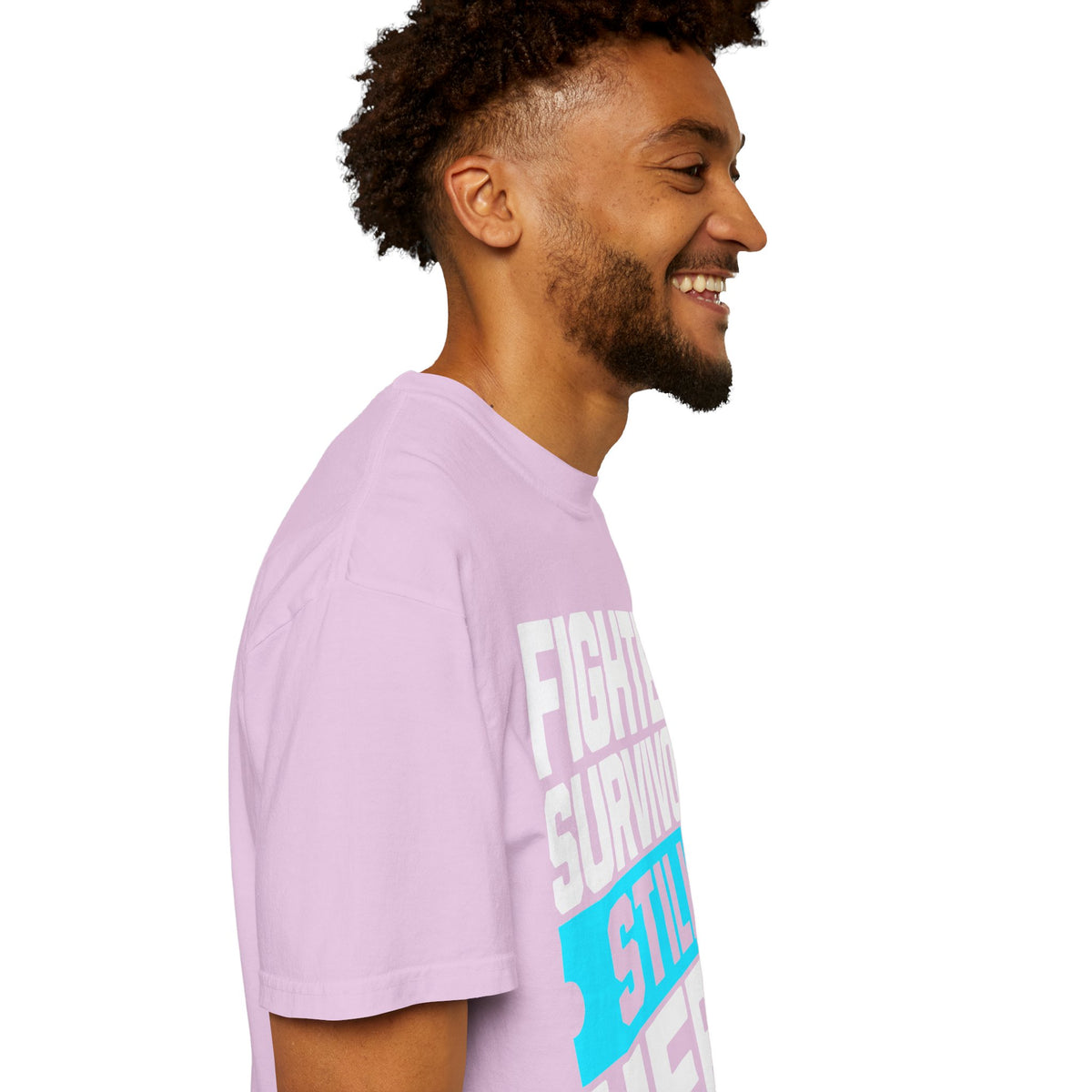FPD - Fighter Survivor Still Here | Inspirational Mental Health Long Sleeve Shirt & Empowerment Apparel