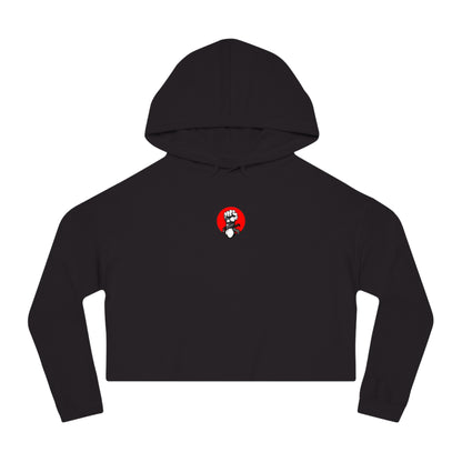 Fighter Survivor Still Here Cropped Hoodie – Women’s Mental Health Awareness Sweatshirt