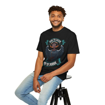 FPD - Angel Guardian Mental Health Support Tee | Inspirational Safe Space Shirt