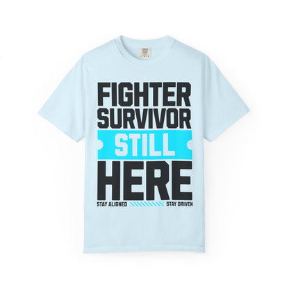 FPD - Fighter Survivor Still Here | Inspirational Mental Health Long Sleeve Shirt & Empowerment Apparel