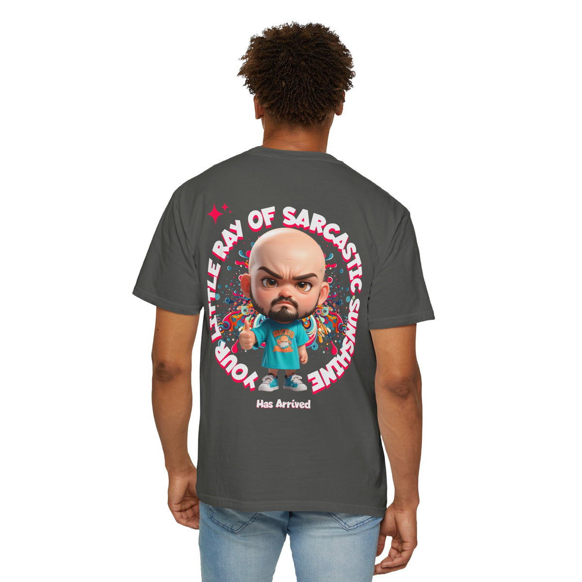 Corporate Damage™ - BPD - Funny Office Humor T-Shirt | Your Little Ray Of Sarcastic Sunshine Has Arrived Graphic Tee | Snarky Workplace Joke Shirt