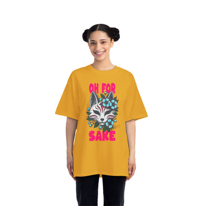 Oh For Fox Sake Oversized T-Shirt – Funny Graphic Tee Print | Streetwear Cotton Tee