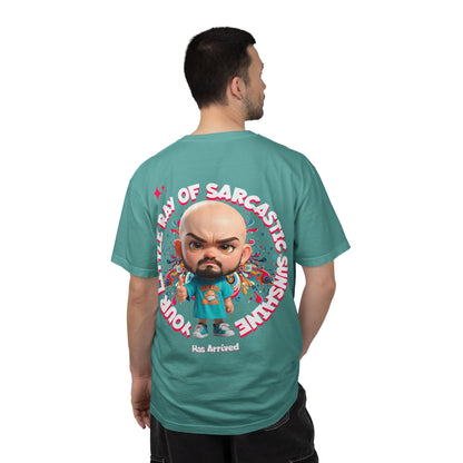 Corporate Damage™ - BPD - Funny Office Humor T-Shirt | Your Little Ray Of Sarcastic Sunshine Has Arrived Graphic Tee | Snarky Workplace Joke Shirt