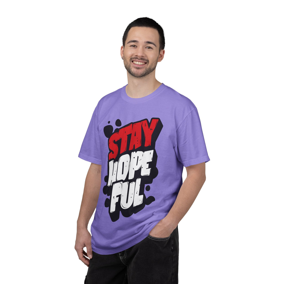 FPD - Stay Hopeful Bold Typography Tee | Inspirational Mental Health Support & Streetwear Shirt