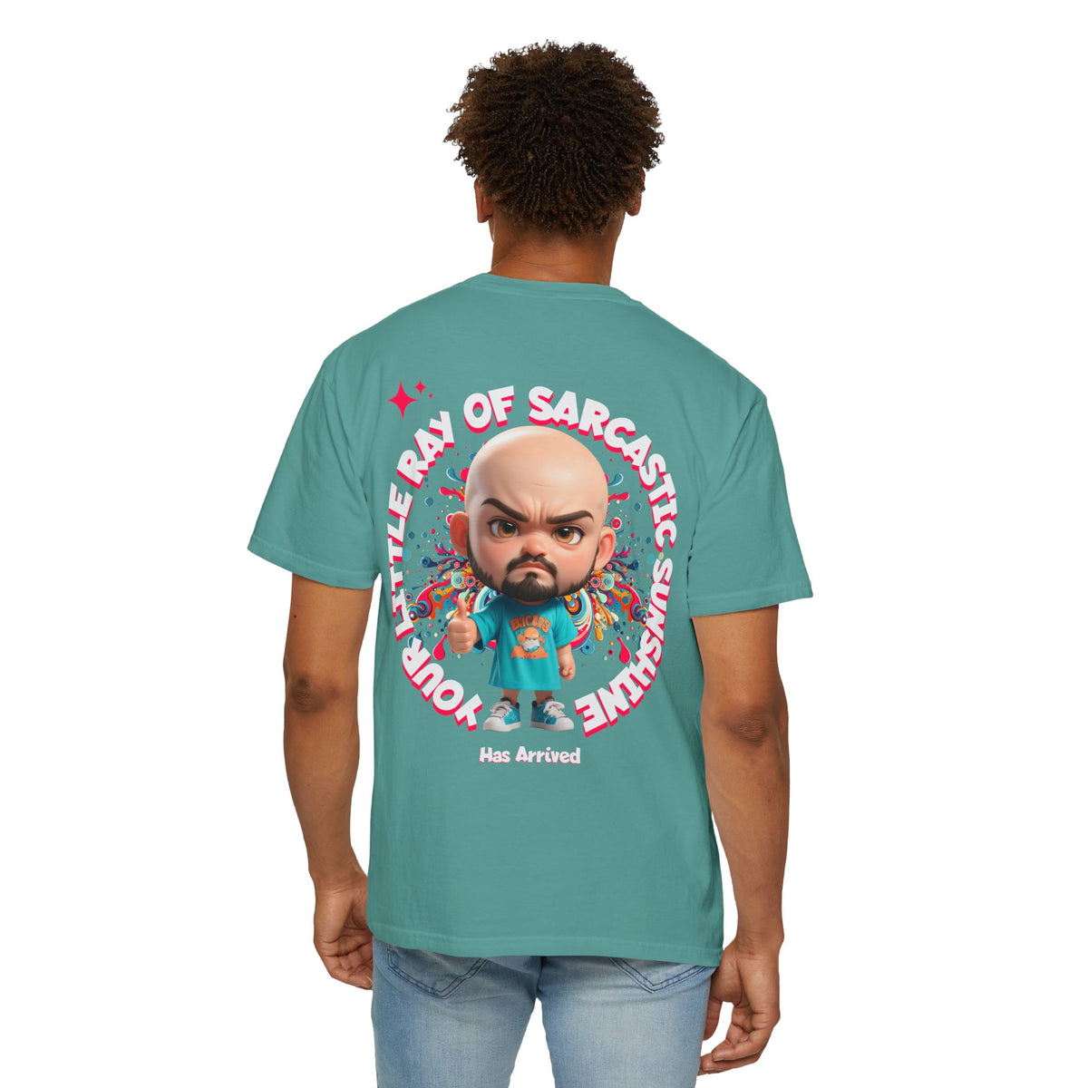 Corporate Damage™ - BPD - Funny Office Humor T-Shirt | Your Little Ray Of Sarcastic Sunshine Has Arrived Graphic Tee | Snarky Workplace Joke Shirt