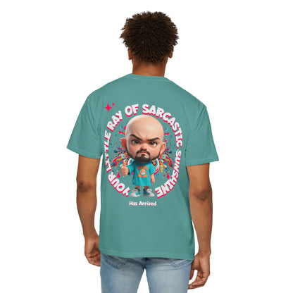 Corporate Damage™ - BPD - Funny Office Humor T-Shirt | Your Little Ray Of Sarcastic Sunshine Has Arrived Graphic Tee | Snarky Workplace Joke Shirt