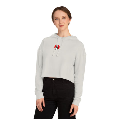 Fighter Survivor Still Here Cropped Hoodie – Women’s Mental Health Awareness Sweatshirt