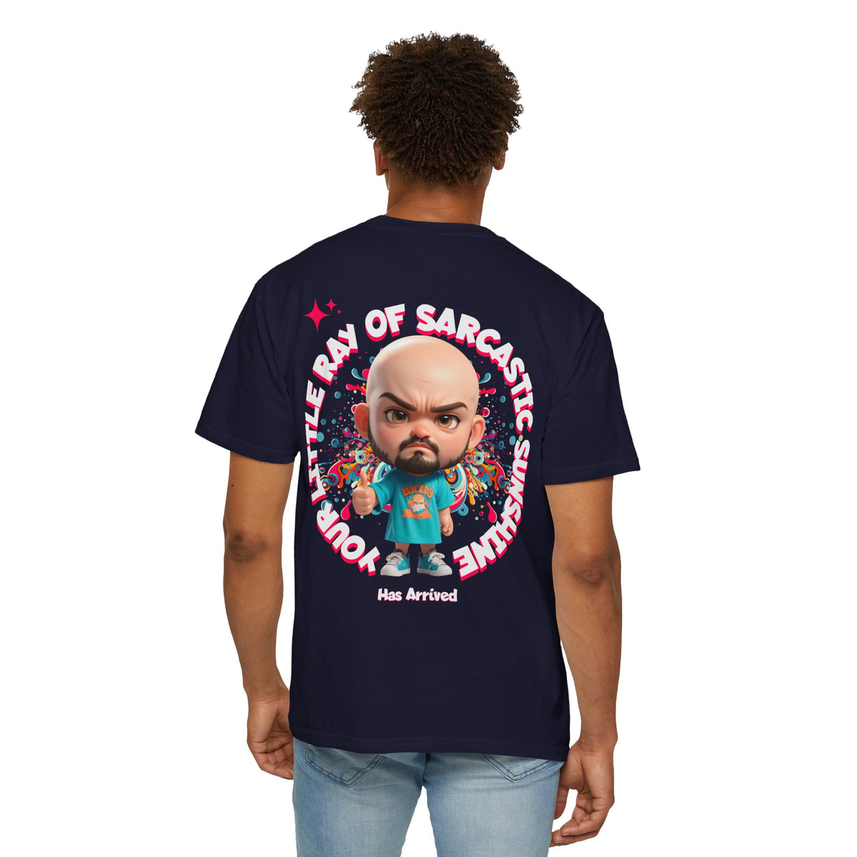 Corporate Damage™ - BPD - Funny Office Humor T-Shirt | Your Little Ray Of Sarcastic Sunshine Has Arrived Graphic Tee | Snarky Workplace Joke Shirt