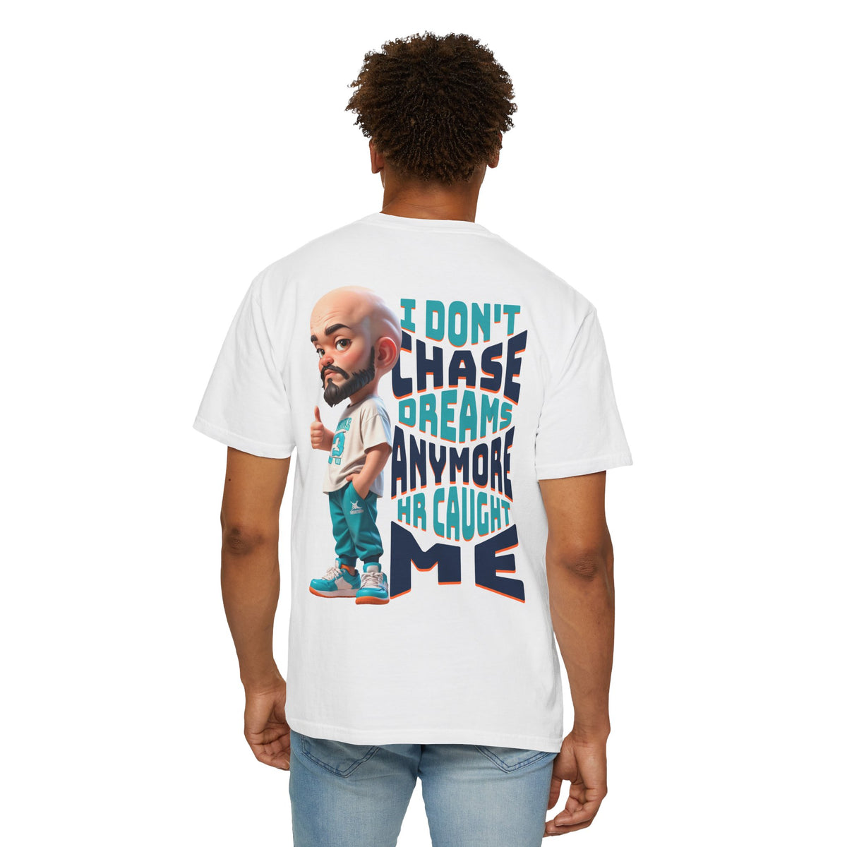 Corporate Damage™ - BPD - Funny Office Humor T-Shirt | I Don't Chase Dreams Anymore HR Caught Me Graphic Tee | Sarcastic Workplace Joke Shirt