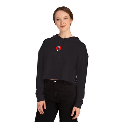 Fighter Survivor Still Here Cropped Hoodie – Women’s Mental Health Awareness Sweatshirt