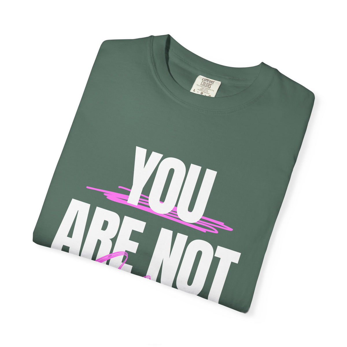 FPD - You Are Not Alone Mental Health Support Shirt | Inspirational Awareness Apparel & Overcomer Tee