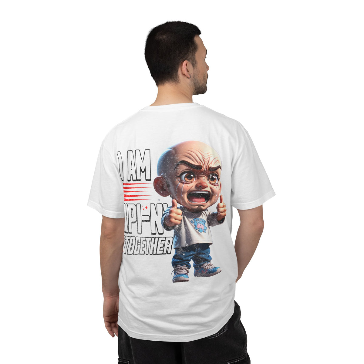 Corporate Damage™ - BPD - Funny Office Humor T-Shirt | I Am KPI-N' It Together Graphic Tee | Sarcastic Corporate Performance Metric Shirt