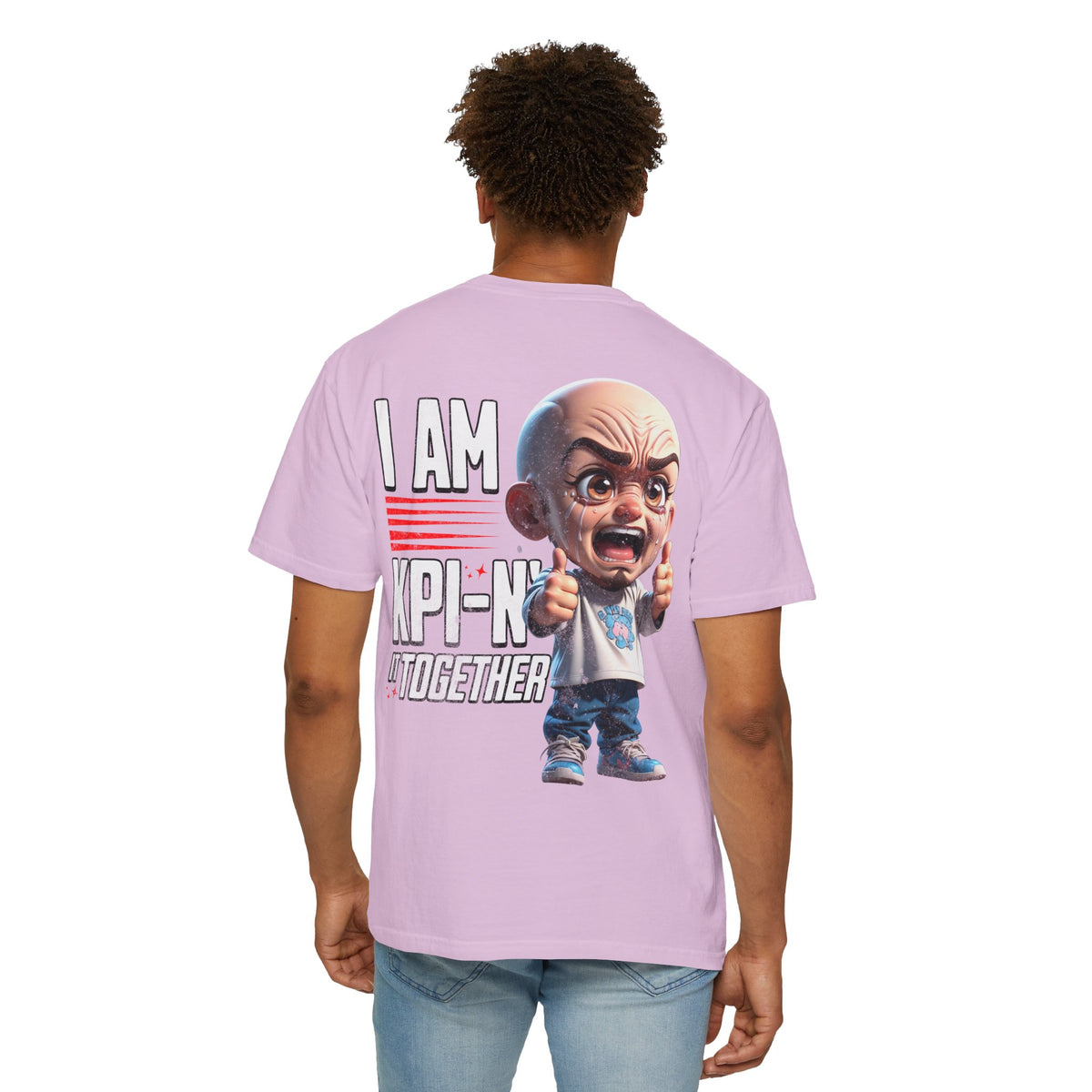 Corporate Damage™ - BPD - Funny Office Humor T-Shirt | I Am KPI-N' It Together Graphic Tee | Sarcastic Corporate Performance Metric Shirt