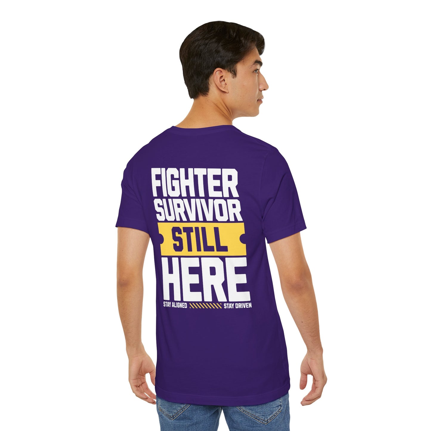 Combattant Survivant Toujours Là - T-shirt Unisexe