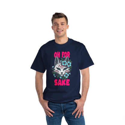 Oh For Fox Sake Oversized T-Shirt – Funny Graphic Tee Print | Streetwear Cotton Tee