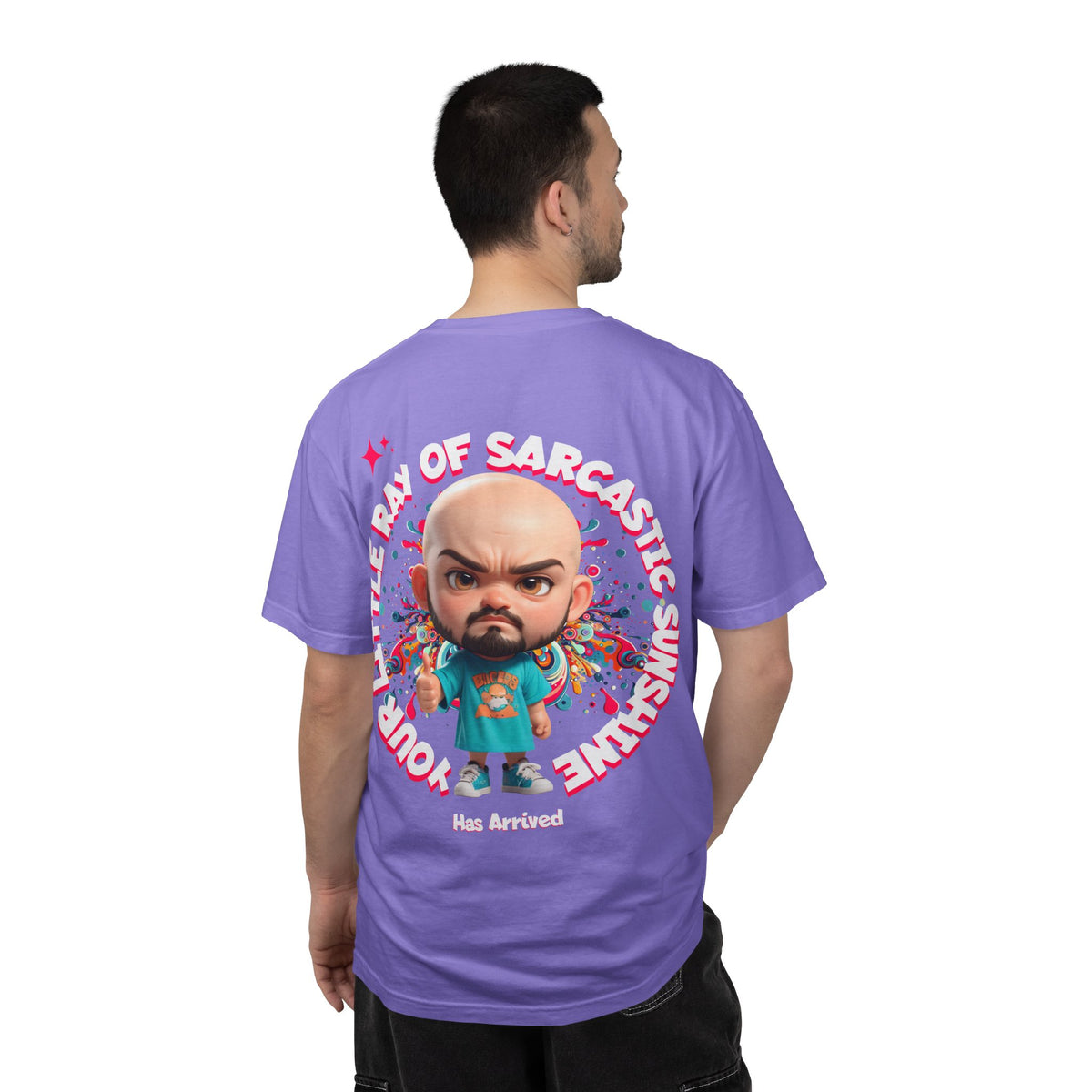 Corporate Damage™ - BPD - Funny Office Humor T-Shirt | Your Little Ray Of Sarcastic Sunshine Has Arrived Graphic Tee | Snarky Workplace Joke Shirt