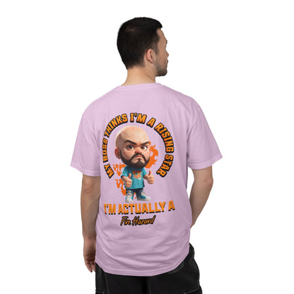 Corporate Damage™ - BPD - Funny Office Humor T-Shirt | My Boss Thinks I'm A Rising Star I'm Actually A Fire Hazard Graphic Tee | Sarcastic Workplace Joke Shirt