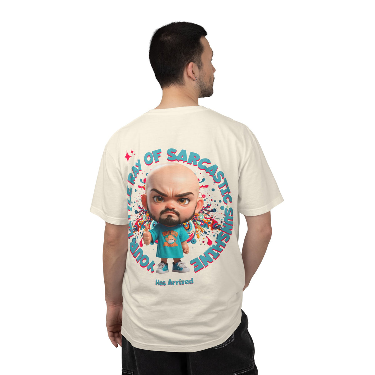 Corporate Damage™ - BPD - Funny Office Humor T-Shirt | Your Little Ray Of Sarcastic Sunshine Has Arrived Graphic Tee | Snarky Workplace Joke Shirt