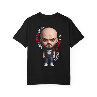 Corporate Damage™ - BPD - Funny Office Humor T-Shirt | Can-Do Attitude Won't-Do Schedule Graphic Tee | Sarcastic Workplace Procrastination Shirt